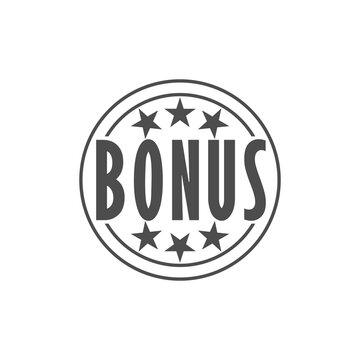 Bonus icon isolated on transparent background