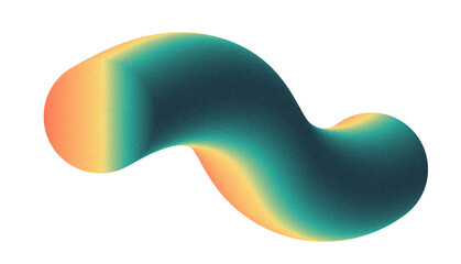 3D gradient shape form y2k millennium colourful grainy background wall art clipart poster splash screen backdrop  3d render abstract futuristic 