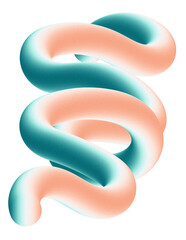 3D gradient shape form y2k millennium colourful grainy background wall art clipart poster splash screen backdrop  3d render abstract futuristic 