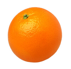Orange fruit isolated, Orange fruit macro studio photo, transparent png, collection, PNG format, cut out.
