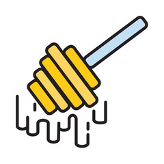 Filled Line HONEY design vector icon design vector line icon svg
