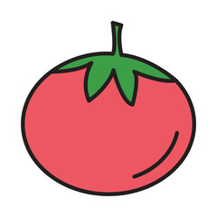 Filled Line TOMATO design vector icon design vector line icon svg