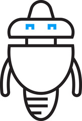 robot character icon