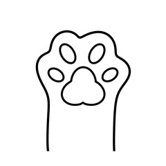 Cat paw, cat collar, international cat day 