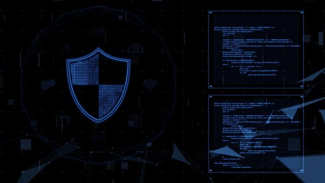 Network security. Digital wallet, secure online payments. Protection of personal data from hackers. Cybersecurity on the Internet. VPN work on a laptop. Mobile payments. Antivirus