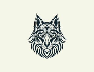 Wolf t shirt with the celtic wolf design