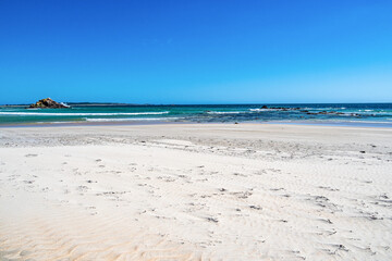 The Dunes of Corrubedo Natural Park in Galicia, Northern Spain