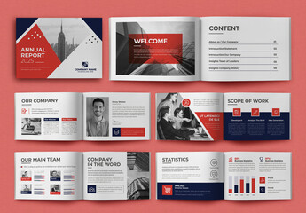 Annual Report Design Layout