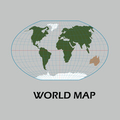 A new world map depicts continents true to their actual size