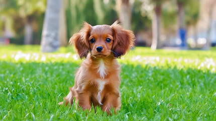 cavalier king charles spaniel dog