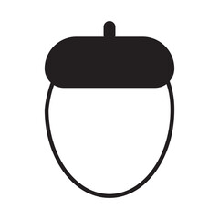 Solid Line HAZELNUTS  design vector icon design vector line icon svg