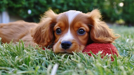 cavalier king charles spaniel dog