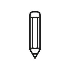 pencil sign symbol vector icon