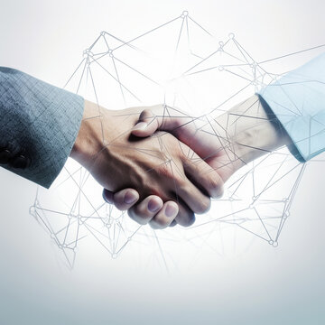 digital hand-shaking, Generative AI