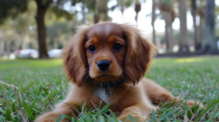 cavalier king charles spaniel dog