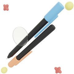 3D Pens Illustration