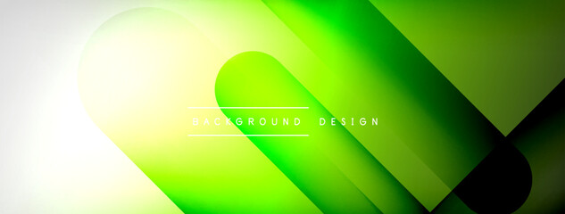 Abstract vector background. Shadow lines and lights with round elements and circles composition. Vector Illustration For Wallpaper, Banner, Background, Card, Book Illustration, landing page