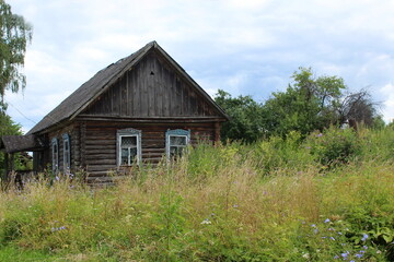 old wooden house