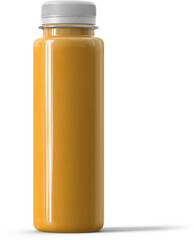 Smoothie Juice Plastic Bottles Packaging 3D Rendering