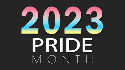 Happy Pride Month 2023 Genderflux Pride Flag Background