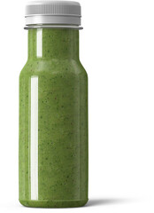 Smoothie Juice Plastic Bottles Packaging 3D Rendering