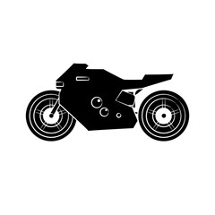 motorcycle illustration vector