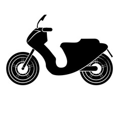 illustration of a scooter