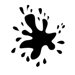 splatter icon vector