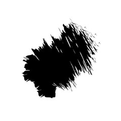 abstract black brush background vector transparant design element template