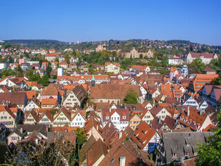 Obraz premium View of Tubingen, Germany