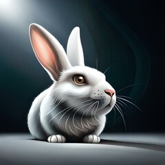 vector sketch oif rabbit and bunny new genrative ai technology
