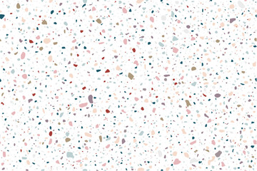 Terrazzo seamless background. Pastel-colored background.