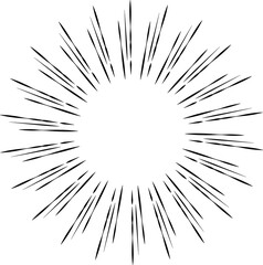 Fototapeta premium Starburst, sunburst