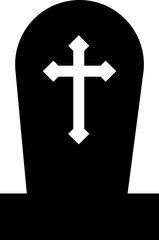 horror tomb halloween decoration silhouette black evil