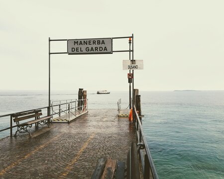 Italien, Gardasee, Hafen, Manerba del Garda
