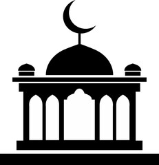 Illustration of a Muslim Mosque