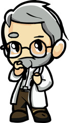 scientist png graphic clipart design
