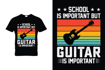 Guitar t Shirt Design21
 