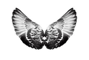 Wings on transparent png