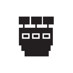 Factory Industry Panel Icon