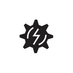 Energy Gear Industry Icon