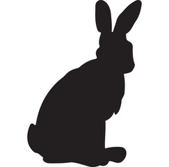 Rabbit Silhouette