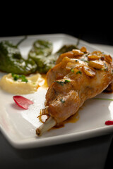 full menu restaurant food photography