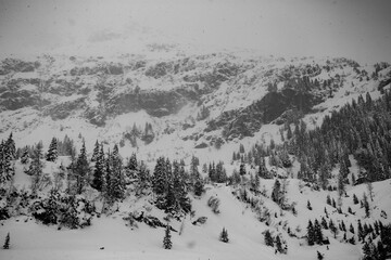 
Schneelandschaft in den Alpen