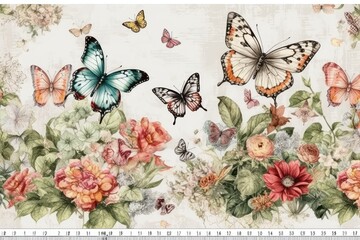 collage of butterflies