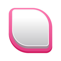 Obraz premium Cute 3D Pink Shape 