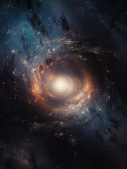 Captivating Cosmic Wonders Unveiled in Stellar Splendor, Generated AI