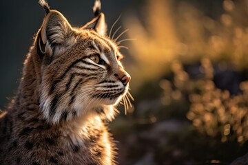 Obraz premium Bobcat in its Natural Habitat