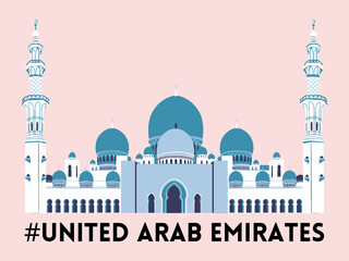 mosque United arab EMIRATES 