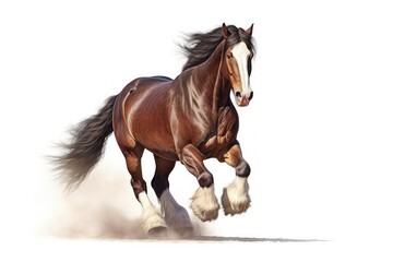 Obraz premium horse isolated on white